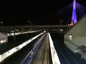 急行はまなす　青森駅