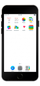 ドックが消える壁紙