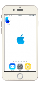 ドックが消える壁紙