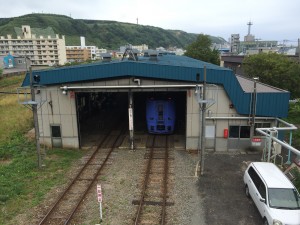 宗谷北線　南稚内車庫