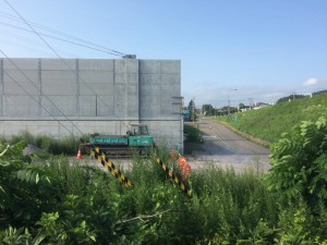 渡島大野の先、北海道新幹線の最北端