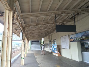 倶知安駅構内