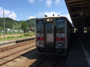 留萌駅　キハ54 502