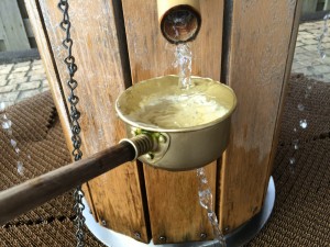 暑寒別岳からの酒の仕込み水