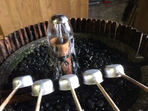 暑寒別岳からの酒の仕込み水
