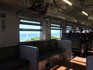 留萌本線　日本海