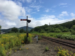 幾寅駅　腕木信号