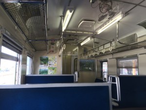 ノロッコ　オハ510　車内