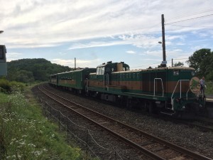 くしろ湿原ノロッコ　塘路駅