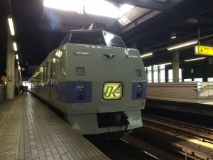 乗ってきたオホーツク