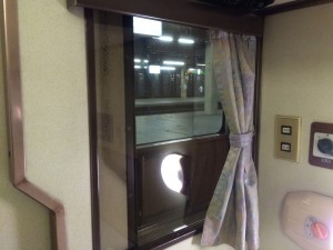 北斗星　オロハネ25 501 B個室通路窓