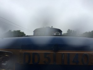 北斗星車内からDD51