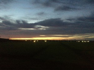 北斗星車窓　東北新幹線線路