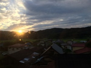 北斗星　夜明け