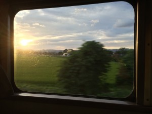 北斗星　夜明け