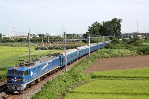 白岡陸橋から北斗星