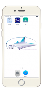 北海道新幹線H5系シンボルマークのドックが消える壁紙