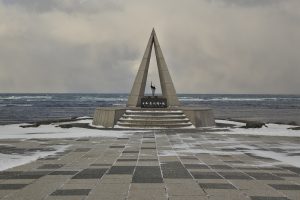 真冬の宗谷岬