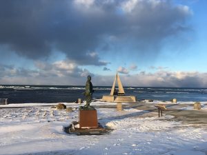 冬至間近の宗谷岬