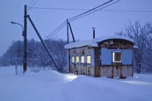 宗谷本線・真冬の安牛