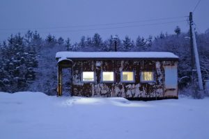 宗谷本線・真冬の安牛