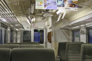 音威子府からのキハ54車内
