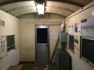 宗谷本線安牛駅駅舎内部