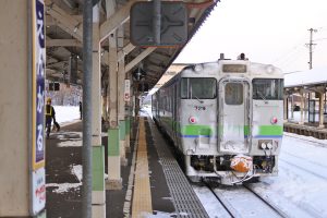 遠軽駅　4660D キハ40 729