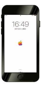 iPhone X/8/8Plus壁紙「Apple Mark」