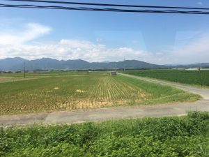 紀勢本線・松坂の車窓