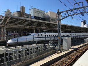 あおなみ線名古屋駅からの景色