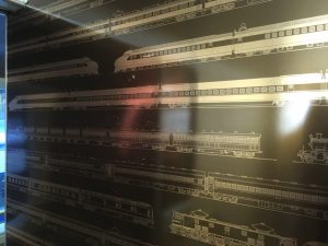 100系168形式新幹線「二階建て食堂車」エッチング