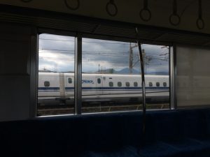 東海道線車窓