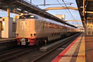 出雲市　サンライズ出雲入線