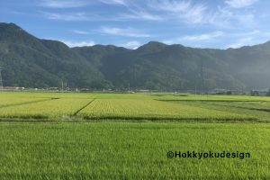 一畑電車　車窓