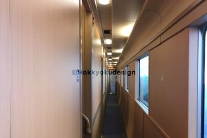 サンライズ出雲・4号車A寝台通路