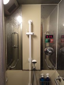 サンライズエクスプレス　シャワー室