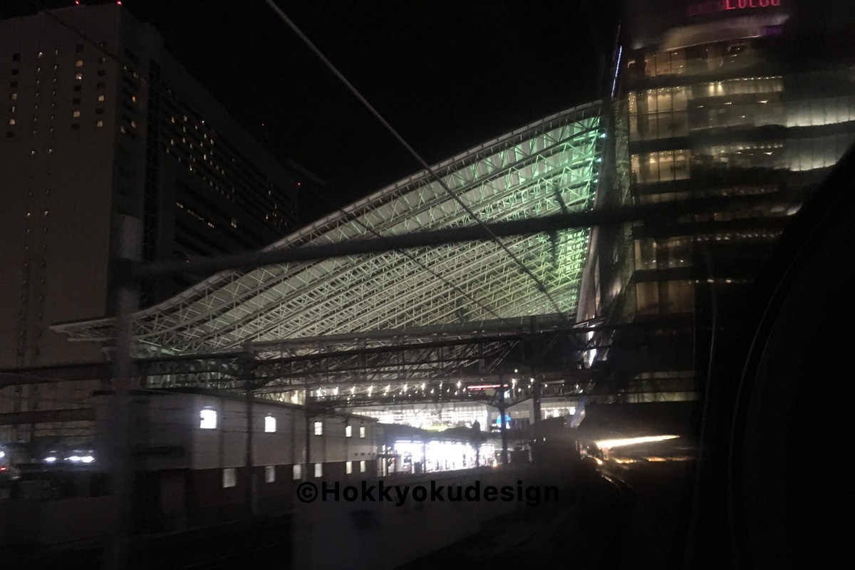 サンライズ出雲・大阪を出発