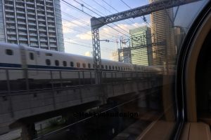 サンライズエクスプレス車窓・新橋